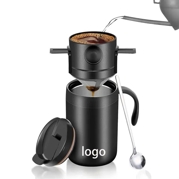 Outdoor Portable Pour-Over Coffee Set with Stainless Steel I
