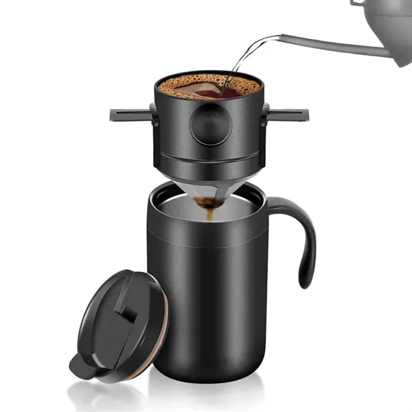Outdoor Portable Pour-Over Coffee Set with Stainless Steel I