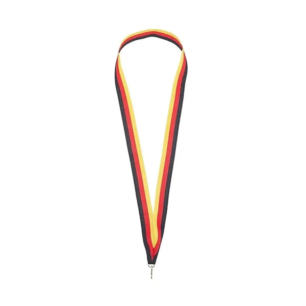 Tricolor Medal Ribbon Lanyard