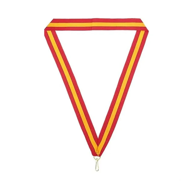 Tricolor Medal Ribbon Lanyard