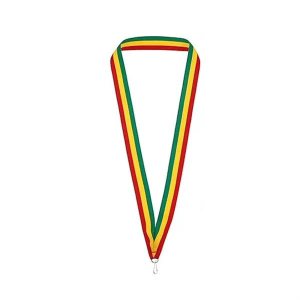 Tricolor Medal Ribbon Lanyard