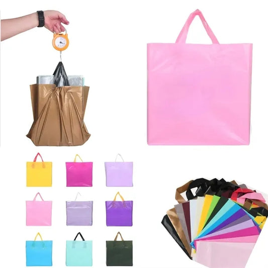 Blank Plastic Tote Bag Colors