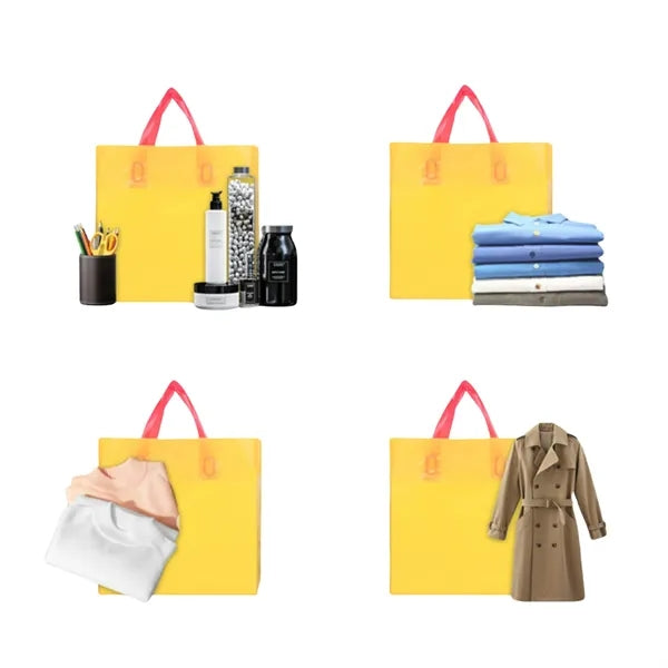 Blank Plastic Tote Bag Colors