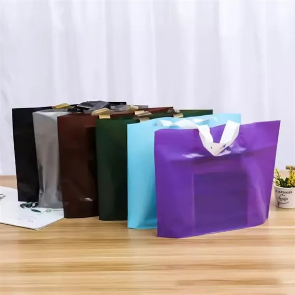 Blank Plastic Tote Bag Colors