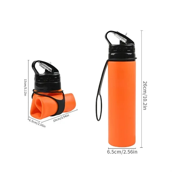 Silicone Travel Water Bottle