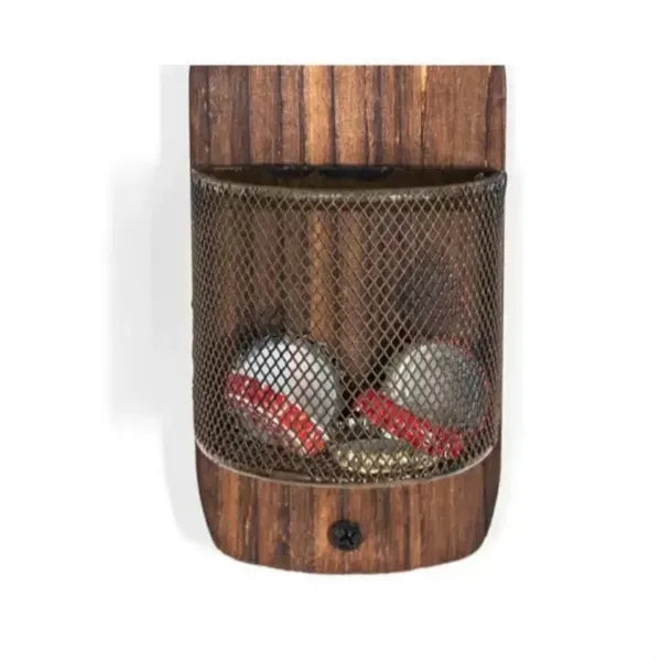 Vintage Wood Wall Mounted Beer Bottle Opener