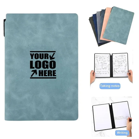 Leather Erasable A5 Whiteboard Sketch Notebook