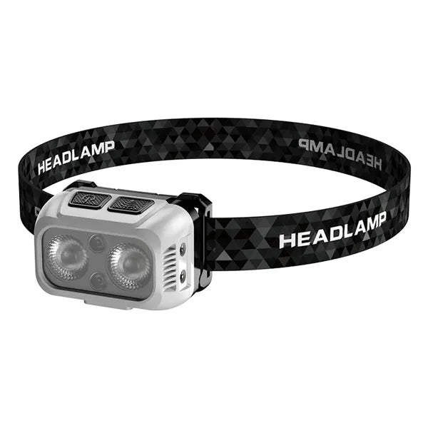 Rechargeable Sensor Headlamp with Bright LED Light