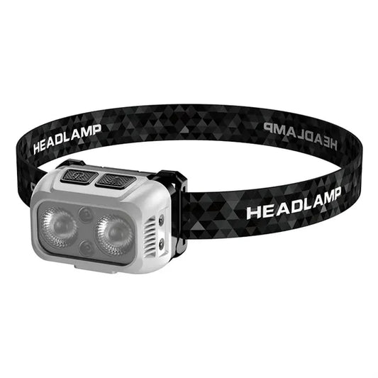 Rechargeable Sensor Headlamp with Bright LED Light