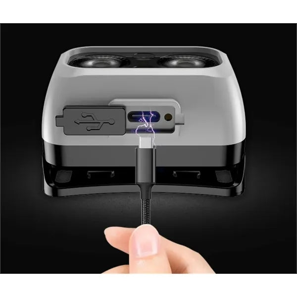 Rechargeable Sensor Headlamp with Bright LED Light