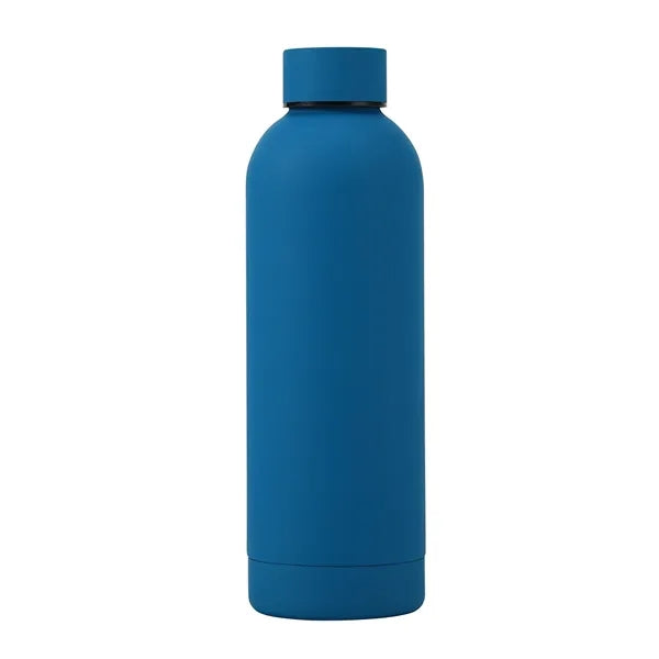 17 oz Rubber Paint Stainless Steel Water Bottle
