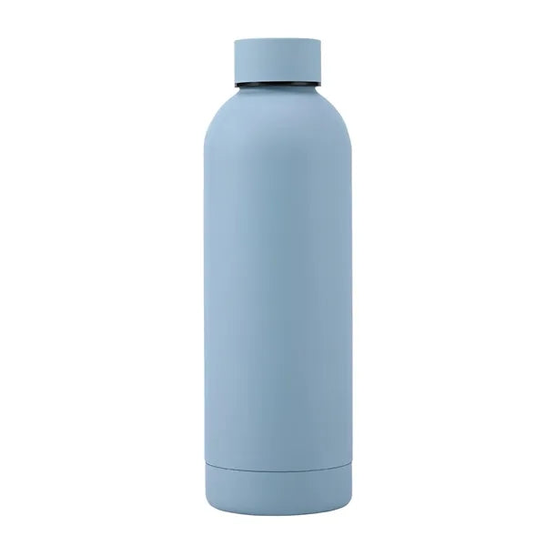 17 oz Rubber Paint Stainless Steel Water Bottle