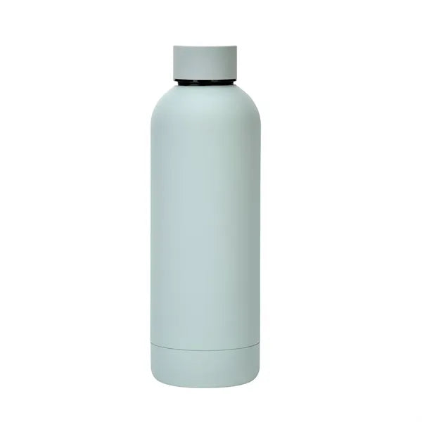 17 oz Rubber Paint Stainless Steel Water Bottle