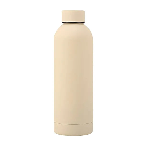 17 oz Rubber Paint Stainless Steel Water Bottle