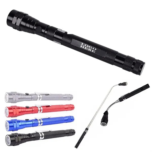 Telescoping Magnetic Flashlight