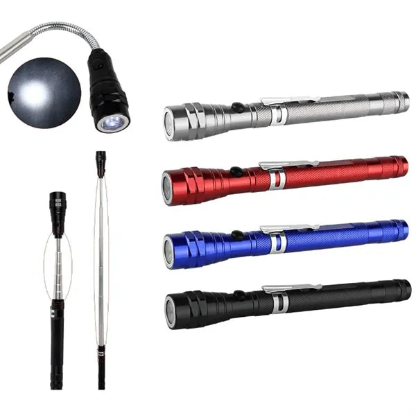 Telescoping Magnetic Flashlight