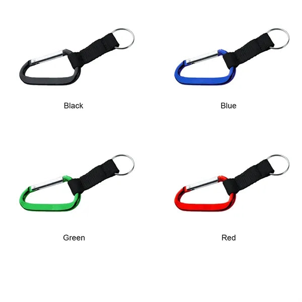 Carabiner & Strap Keychains