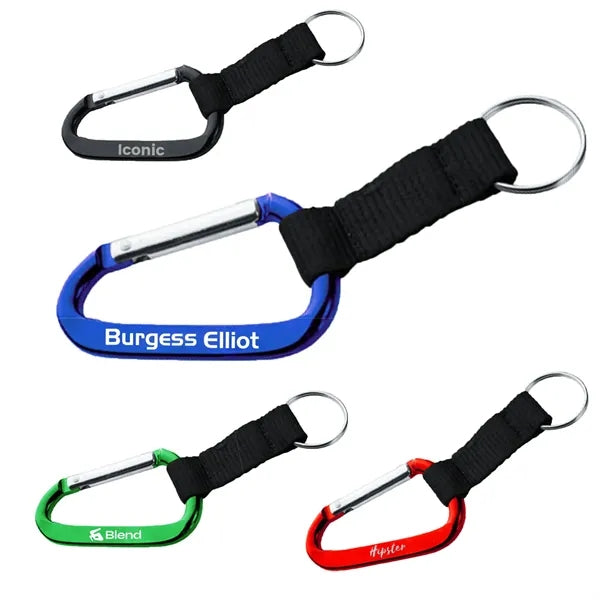 Carabiner & Strap Keychains