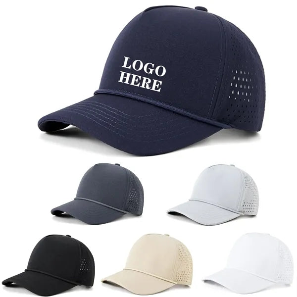 Mesh Structured Snapback Cap
