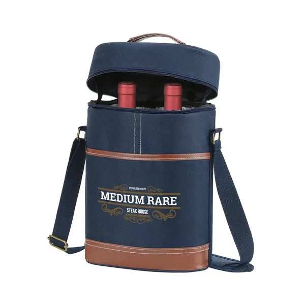 Classic Insulated Double Wine Cooler Bag