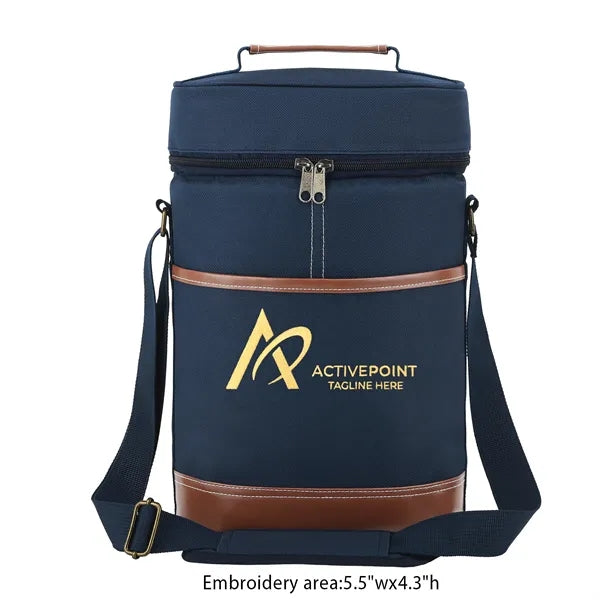 Classic Insulated Double Wine Cooler Bag