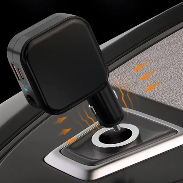 2-in-1 Car and Wall Charger w/ Dual USB Fast Charging Ports