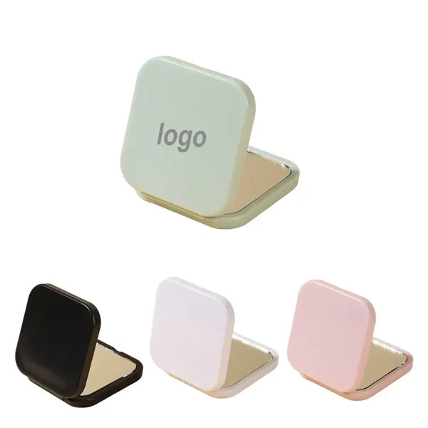 Square Flip-Top Minimalist Folding Mirror