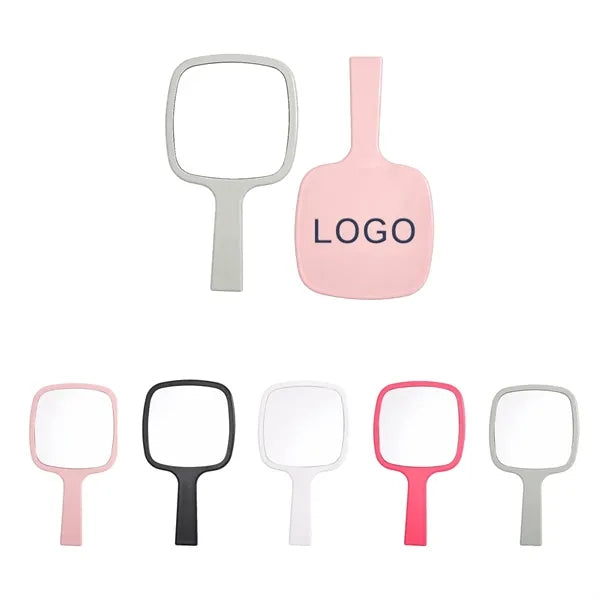 Portable. Makeup Mirror With Handle
