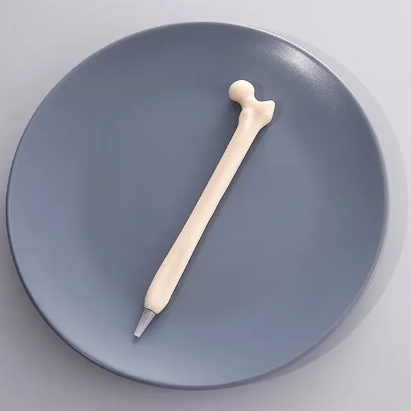 Bone shaped ballpoint pen