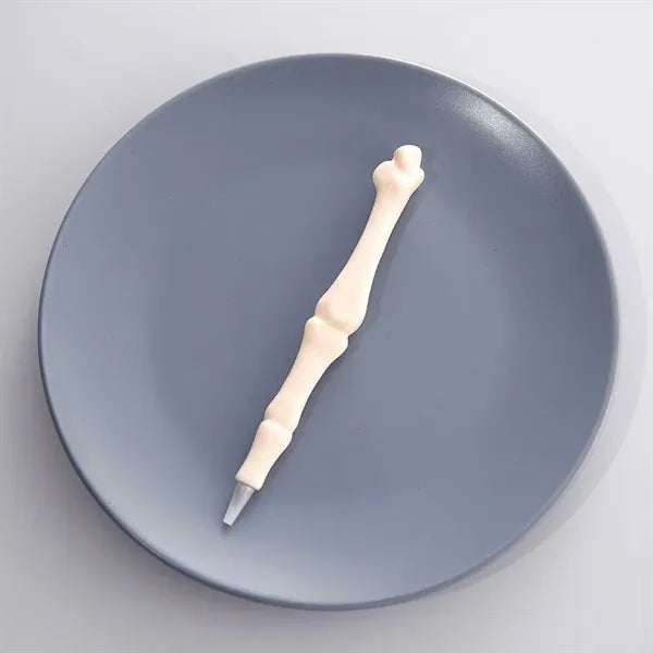 Bone shaped ballpoint pen