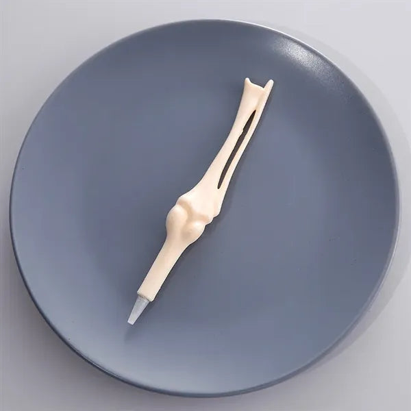 Bone shaped ballpoint pen