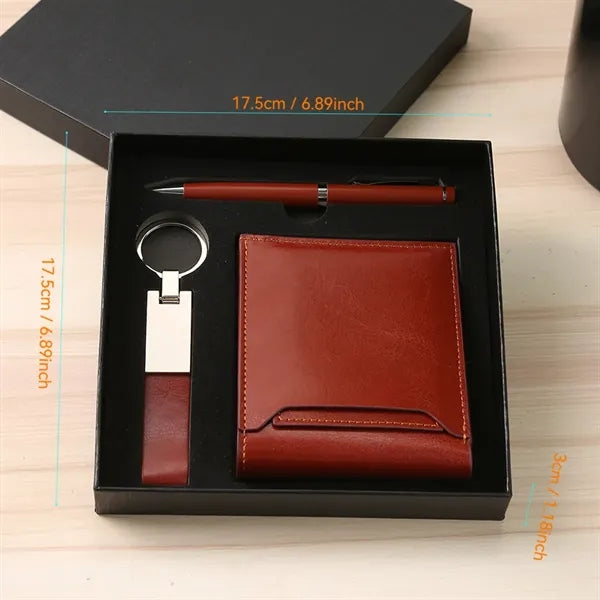 Keychain Wallet Pen Set
