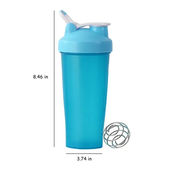 20 OZ. Plastic Sports Shaker Cup With Mixer Ball