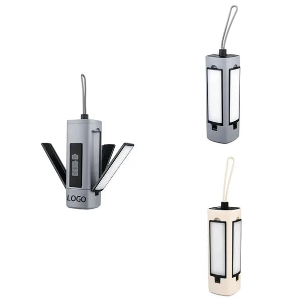 3-Leaf Foldable Camping Lantern Flashlight