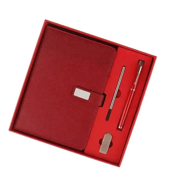 5 x 8 Inch A5 Notebook Gift Set with Band