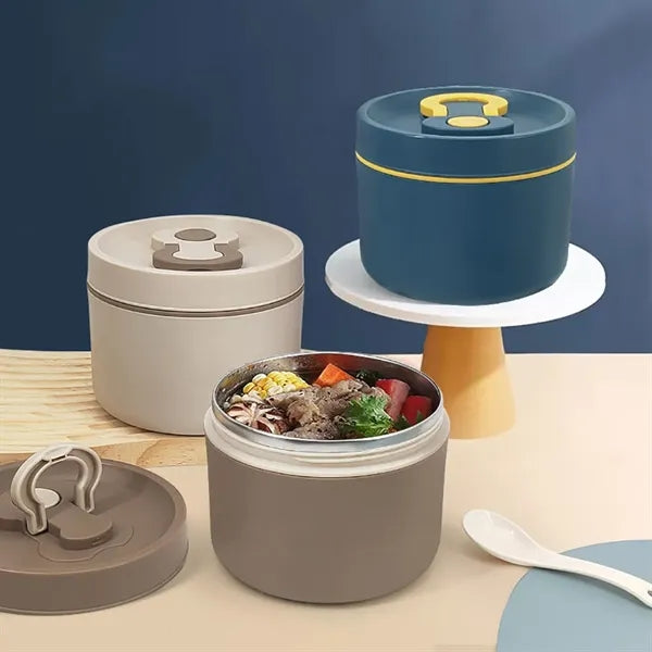 20oz Microwaveable Stainless Steel Lunch Box