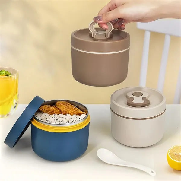 20oz Microwaveable Stainless Steel Lunch Box