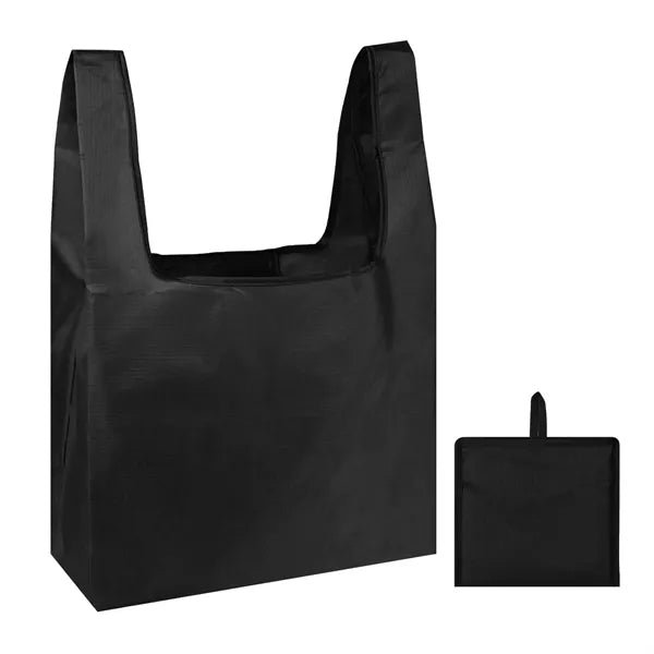 Foldable Polyester Shopping Grocery Tote Bag