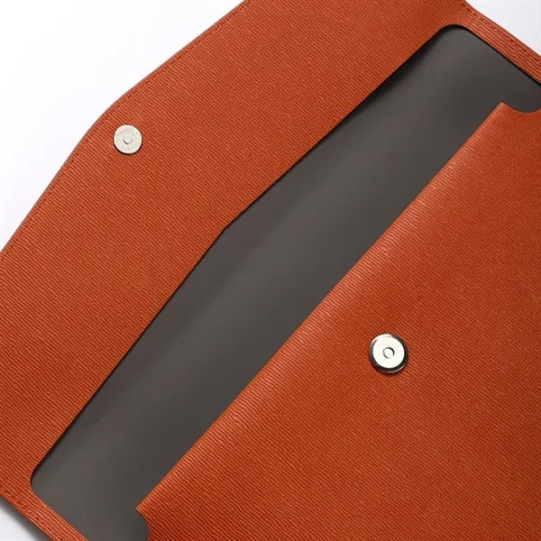 PU Leather A4 Document File Folder