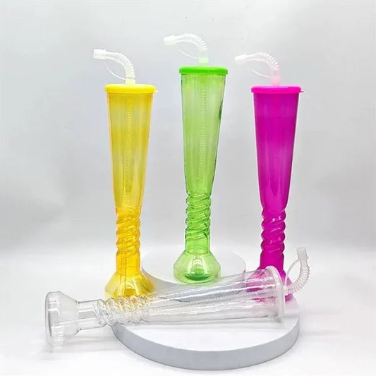 18oz Twist Styles Beach Straw Cups