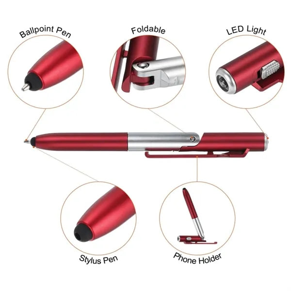 7 in1 Multifunction Ballpoint Pen