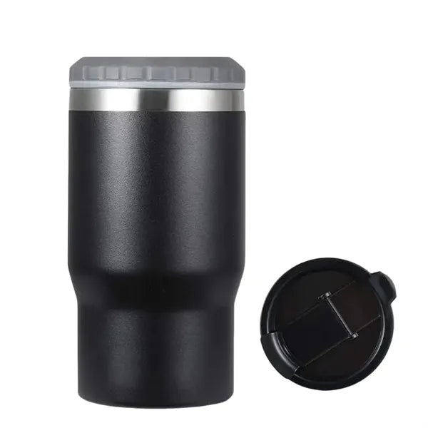 Stainless Steel 4-in-1 Can Cooler and Tumbler