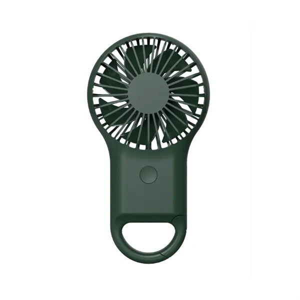 Rechargeable Handheld Fan With Carabiner