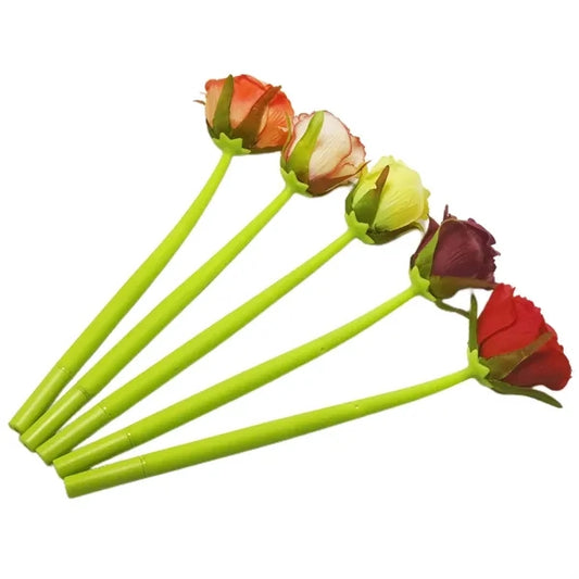 Silicone Flower Pen