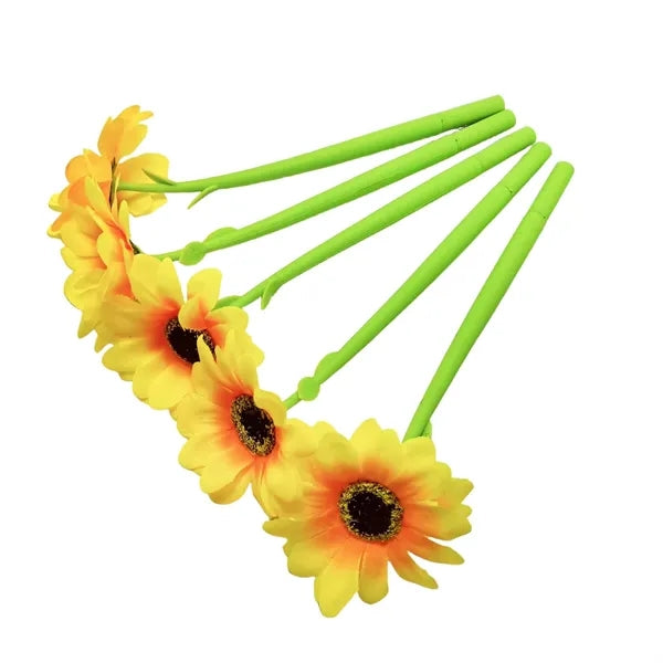 Silicone Flower Pen