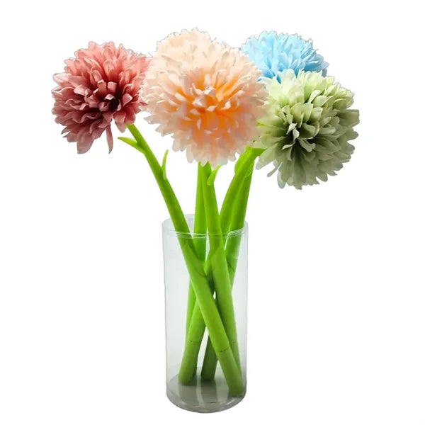 Silicone Flower Pen
