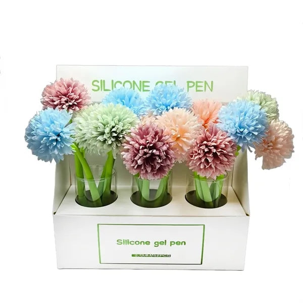 Silicone Flower Pen