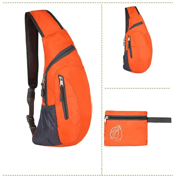 Folding Sling Bag Crossbody Backpack Lightweight Packable