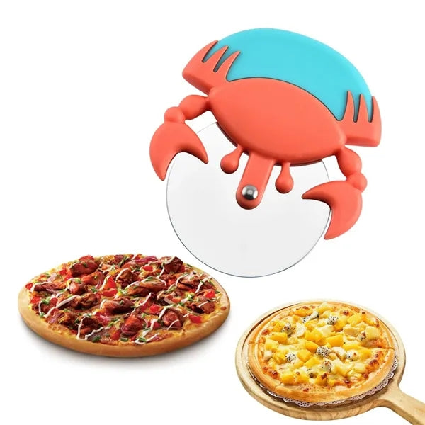 Crab Shape Stainless Steel Pizza Cutter Utensil Tool