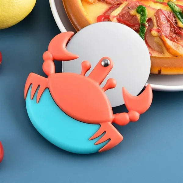Crab Shape Stainless Steel Pizza Cutter Utensil Tool